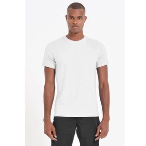 NWT Ploumanac'h Italian Men's White Stretchy Performance T-shirt Size XL